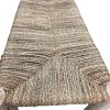 BANC TRESSÉ EN DOUM ET BOIS NATUREL TRESSAGE ZIGZAG 100CM MODÈLE AGADIR – Image 6
