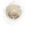GRAND CHAPEAU DE PAILLE À FRANGES 80 CM « HAKUNA MATATA » – Image 2