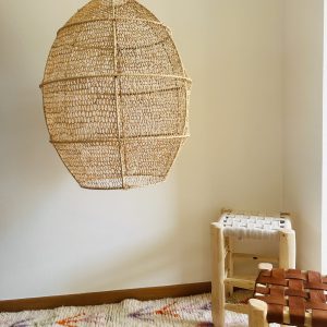 SUSPENSION EN DENTELLE DE RAPHIA BOULE MODÈLE TAROUDANT