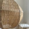 SUSPENSION EN RAPHIA CROCHET POIRE H70 – Image 2