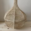 SUSPENSION EN DENTELLE DE RAPHIA POIRE H50 MODÈLE TAROUDANT – Image 2