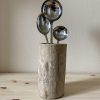 POT VASE EN BOIS NATUREL MODÈLE BHALIL – Image 5