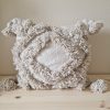 HOUSSE DE COUSSIN À FRANGES BEIGE MODÈLE TÉTOUAN – Image 2