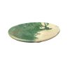 ASSIETTE PLAT EN CÉRAMIQUE BI COULEUR VERT EN TAMEGROUTE MODELE AZEMMOUR 2 – Image 2