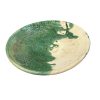 ASSIETTE PLAT EN CÉRAMIQUE BI COULEUR VERT EN TAMEGROUTE MODELE AZEMMOUR 2 – Image 3