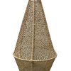 SUSPENSION EN DENTELLE DE RAPHIA TRIANGULAIRE MODÈLE TAROUDANT – Image 4