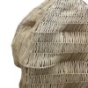SUSPENSION EN RAPHIA CROCHET FLEUR ⌀60 MODÈLE TAROUDANT – Image 5