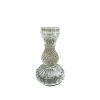 Chandelier Bougeoir en verre transparent décoration intérieure – Image 2