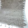 TAPIS KILIM MAROCAIN BERBÈRE EN LAINE BLANC ET BEIGE 2x3m – Image 5