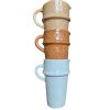 CRUCHE CARAFE À EMPREINTES EN CÉRAMIQUE – Image 2