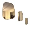 LOT DE 3 MIROIRS EN FER FORGÉ FAIT MAIN – Image 2