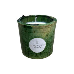 BOUGIE ARTISANALE POT EN TAMEGROUTE SENTEUR FLEUR D’ORANGER