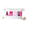 HOUSSE DE COUSSIN MAROCAIN 60x40 EN COTON « AMOUR » – Image 2