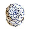 ASSIETTE À MOTIFS BLEU MAROCAINE 25CM FAIT MAIN – Image 2