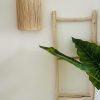 APPLIQUE LUMINAIRE MURALE EN RAPHIA 1 BASE MODÈLE TAOUNATE – Image 4