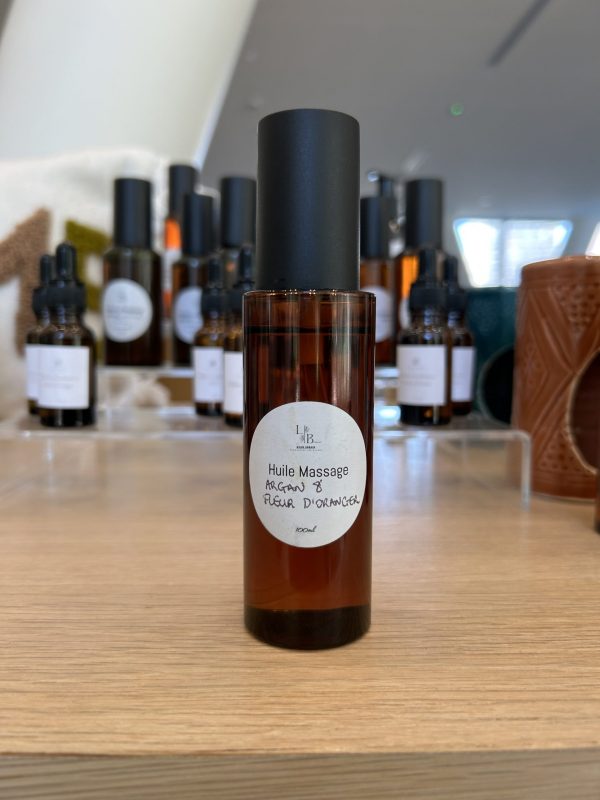 HUILE DE MASSAGE ARGAN ET FLEUR D’ORANGER