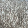 TAPIS BERBÈRE BÉNI OUARAIN EN LAINE SUPÉRIEURE BLANC ET MARRON 237x160 #157 – Image 3