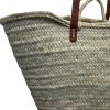 SAC À MAIN ET BANDOULIERE EN PAILLE ET CUIR MARRON MODÈLE MARRAKECH – Image 3