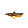 SUSPENSION EN RAPHIA PLATE TAILLE S 40 CM MODÈLE SKOURA – Image 3