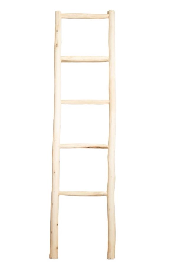 ÉCHELLE EN BOIS NATUREL 1M60 MODELE OUJDA