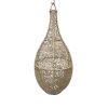 SUSPENSION EN DENTELLE DE RAPHIA GOUTTE MODÈLE TAROUDANT – Image 2