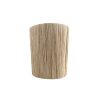 APPLIQUE LUMINAIRE MURALE EN RAPHIA 1 BASE TAILLE M 25CM MODÈLE TAOUNATE – Image 2