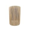 APPLIQUE LUMINAIRE MURALE EN RAPHIA 1 BASE TAILLE L 30CM MODÈLE TAOUNATE – Image 2