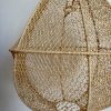 SUSPENSION EN DENTELLE DE RAPHIA PYRAMIDE MODÈLE TAROUDANT – Image 2