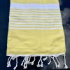 FOUTA DE BAIN OU PLAGE EN COTON RAYÉ – Image 2